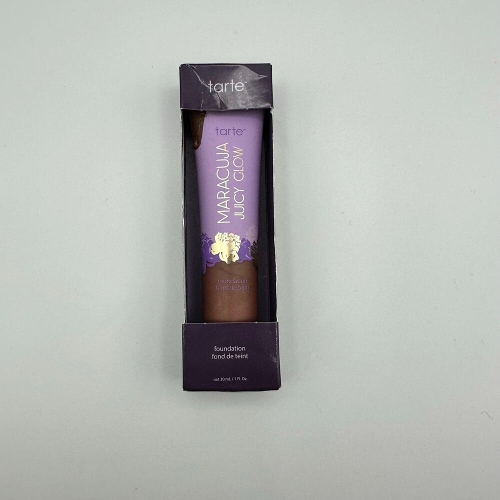 Tarte Maracuja Juicy Glow Tint Foundation Mahogany Honey 60H Brand New 1oz NIB